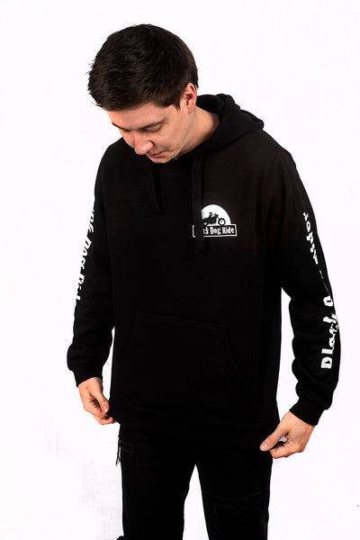NEW!! Black Dog Ride Hoodie