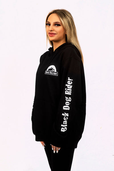 NEW!! Black Dog Ride Hoodie
