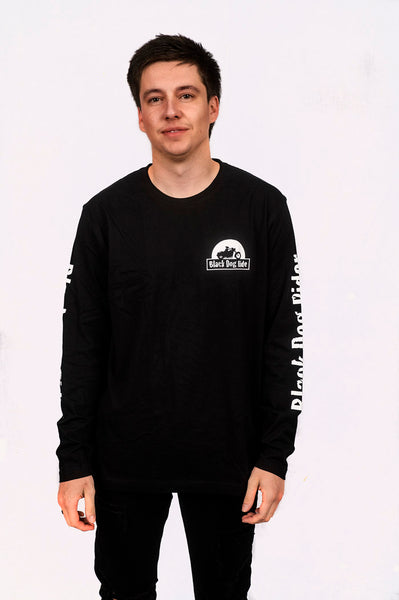 NEW!! Black Dog Ride Long Sleeved Shirt - NEW!!