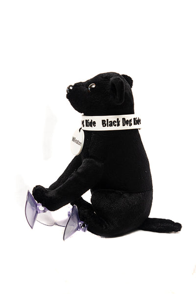 Black Dog Ride Mascot Winston