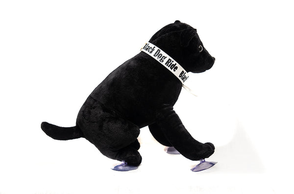 Black Dog Ride Mascot Winston
