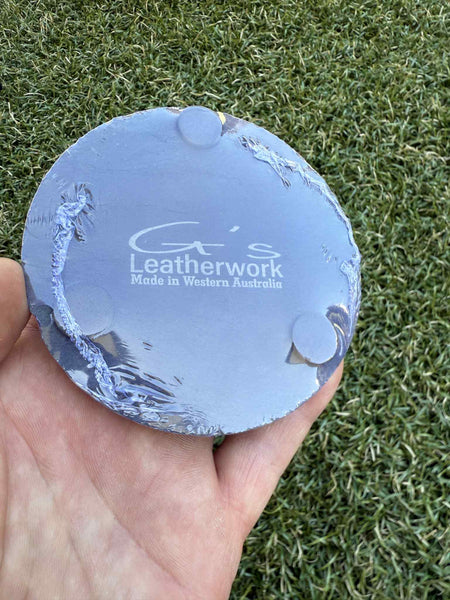 Black Dog Ride Slate Coaster Set - Set of 6