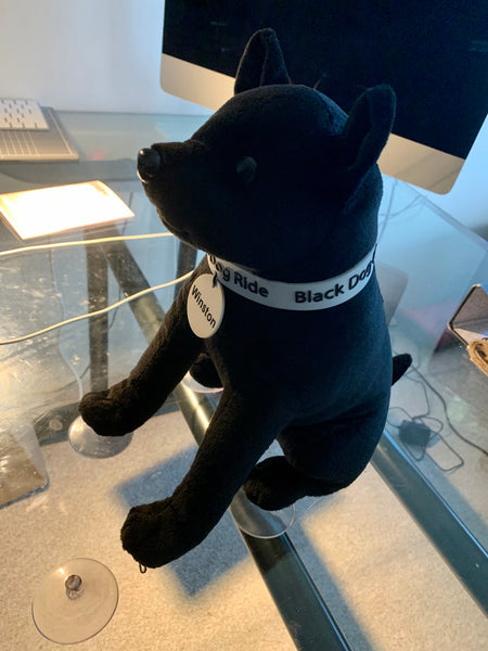 Black Dog Ride Mascot Winston