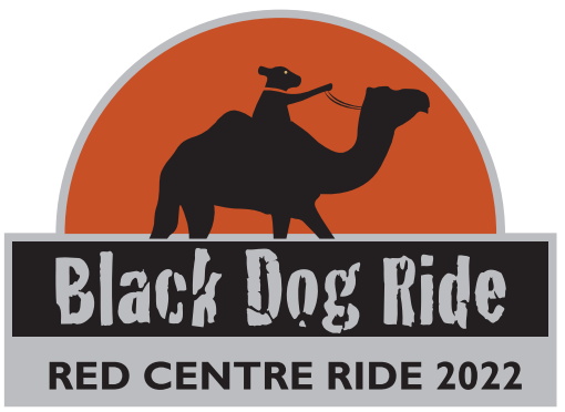 Red Centre Ride 2022 - Silver Lapel Pin